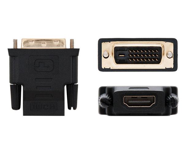 Adaptador Dvi 24+1 Macho a Hdmi Hembra  Nanocable 10.15.0700