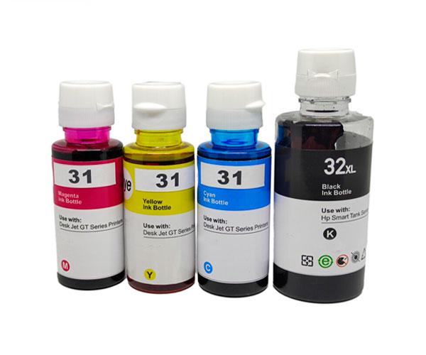Botella tinta comp. Hp 31 Cian / 1vu26ae