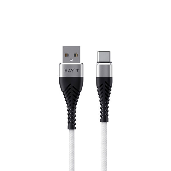 CB707 Cable de Tipo C 2.1A 1.0M Protección Aluminio Enmallado