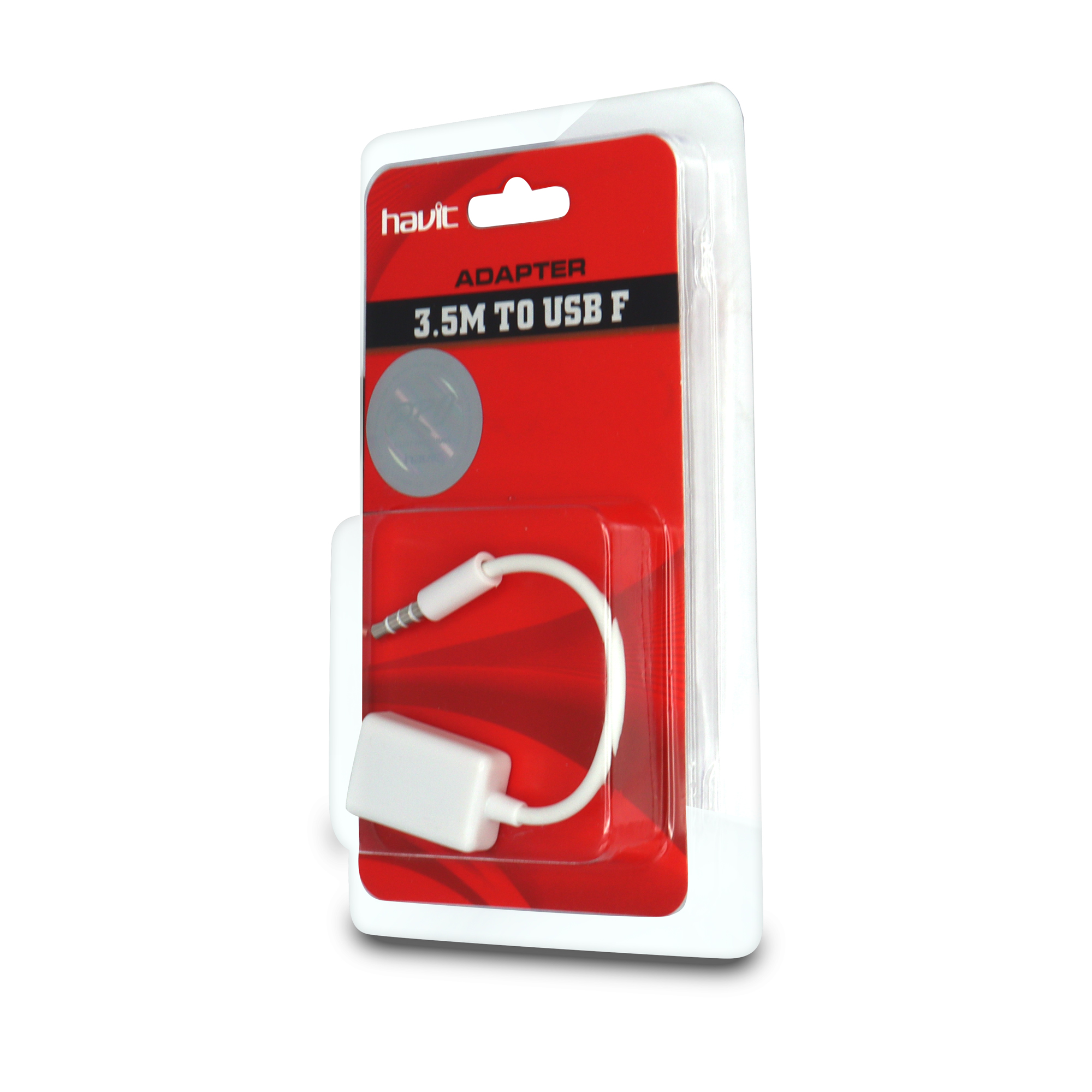 Cable OTG Jack 3.5mm a USB Hembra HV-CB755
