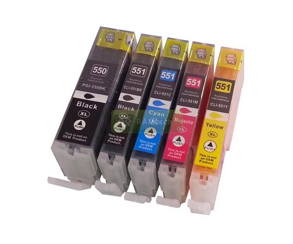 Cartucho Canon CLI571XL Gris