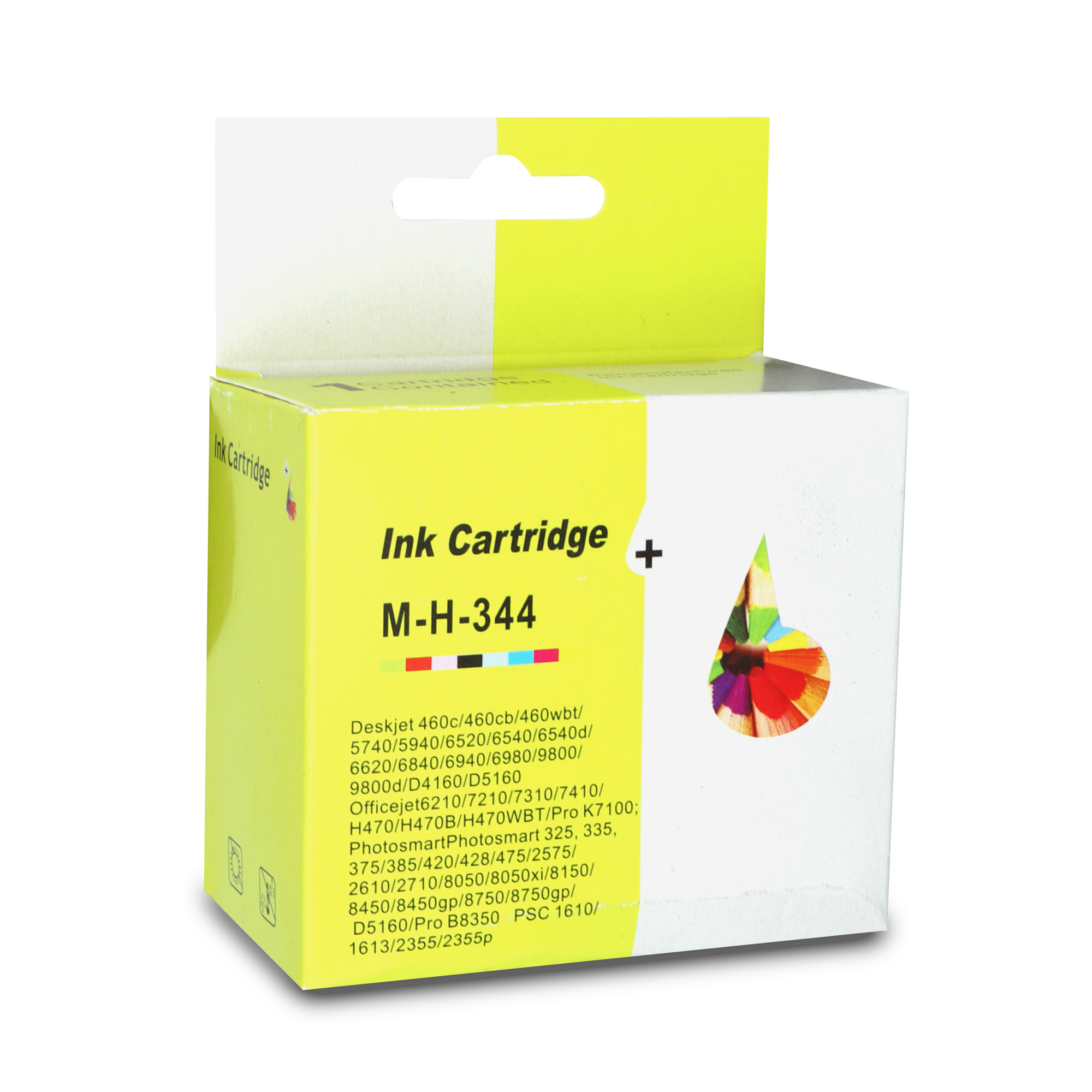 Cartucho Remanufacturado - Tricolor - HP nº344-18ml