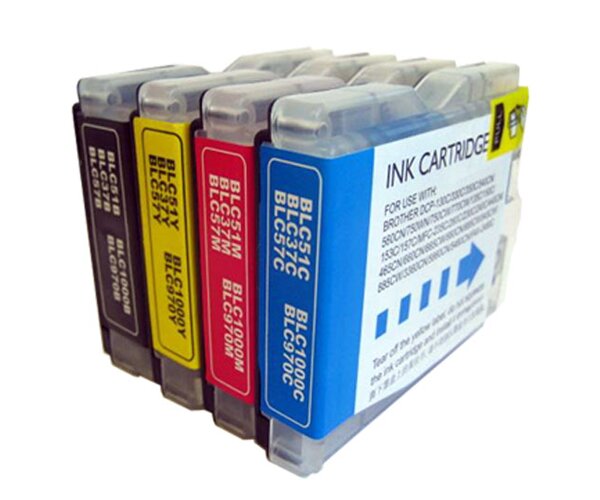 Cartucho Tinta Compatible - Brother - LC970/1000C - Cian