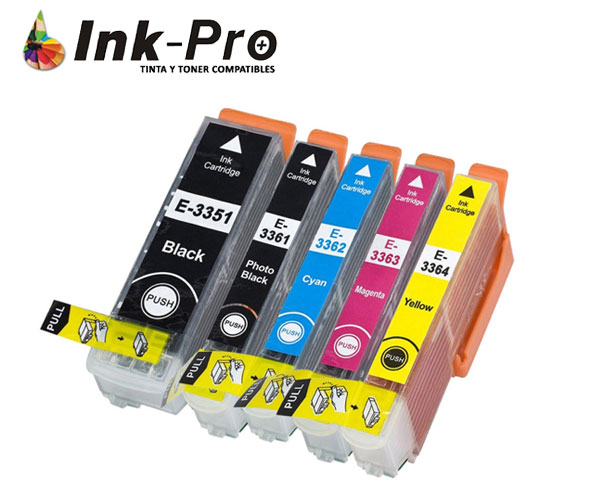 Cartucho Tinta Compatible - Epson - T3361 - Negro Foto (33XL)