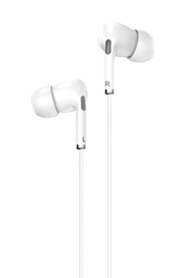 E306P BLANCO Auricular con Cable y Manos Libres