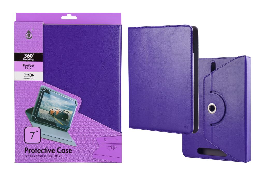 Funda Universal 7" pulgadas para tablet - Morada