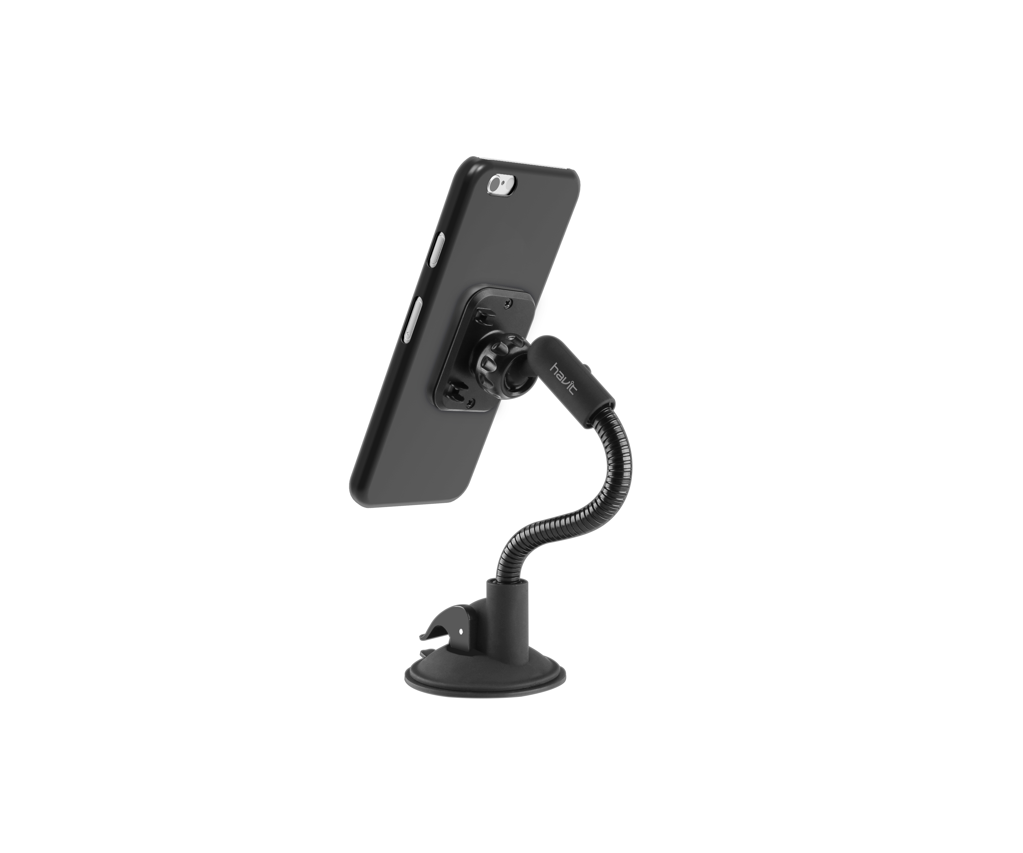 H722 Soporte de movil por Ventosa con Brazo largo Ajuste Iman