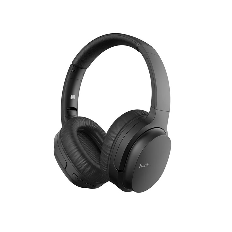 Havit H668BT NE Cascos Inalámbricos Bluetooth V5.4 con ANC y Hi-Res Audio Negro