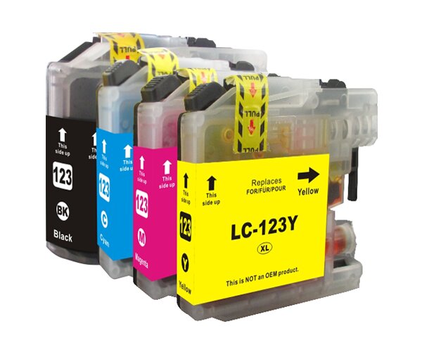 [M-LC123M] INKJET DAYMA BROTHER LC123XL MAGENTA V.3 600 PAG PREMIUM
