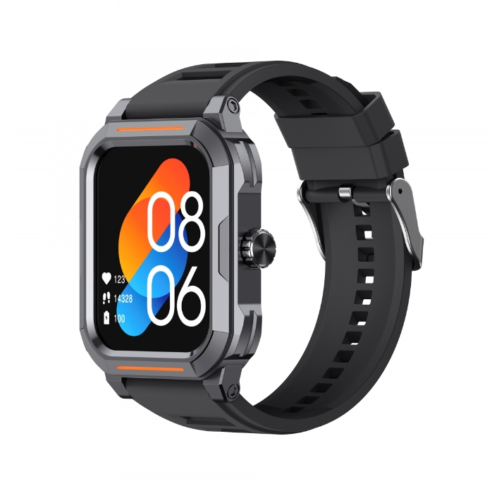 M9040S Samart Watch con Doble Correa (Metalica*1 + Silicona*1) con Llamadas y Carga Inalámbrica iP67