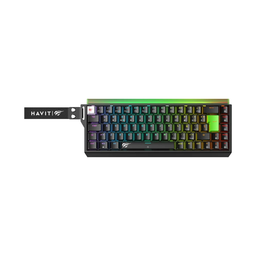 Mini  Teclado Mecánico Retroiluminado 8KHZ RGB KB921L PRO-SP