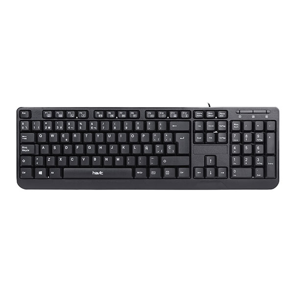 Teclado PC negro HV-KB378