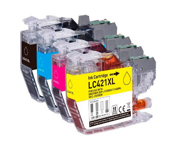 Tinta Comp. Brother LC421 XL Negra